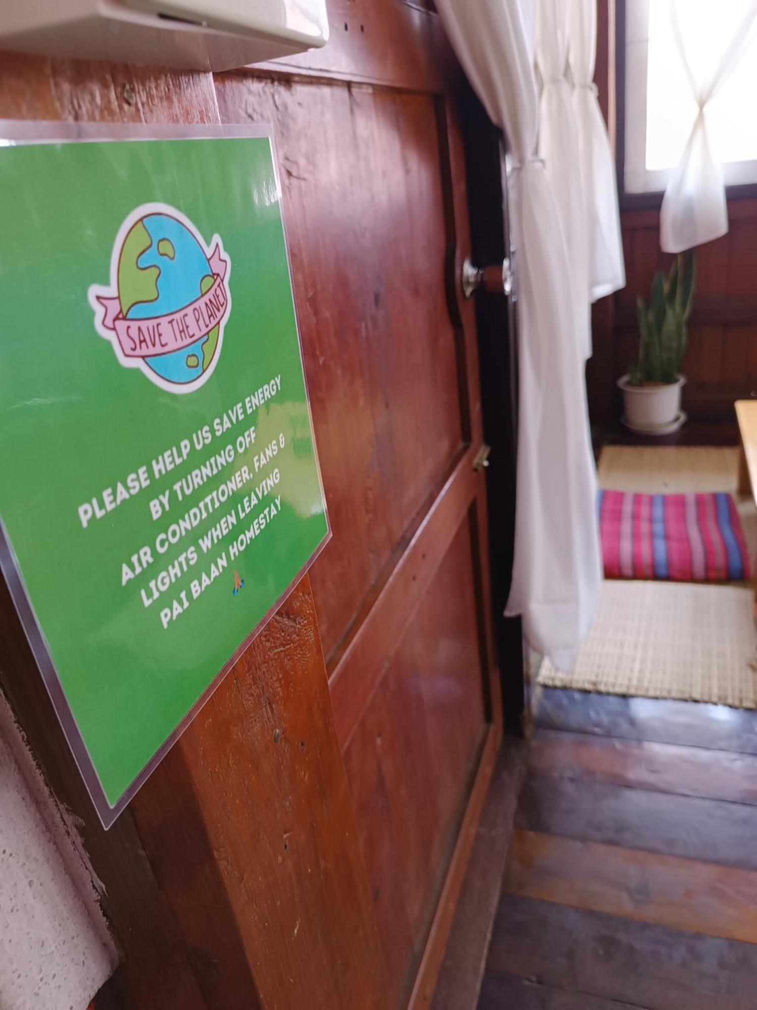Pai Baan Homestay ปายบ้าน โฮมสเตย์ ถนนคนเดินปาย Εξωτερικό φωτογραφία