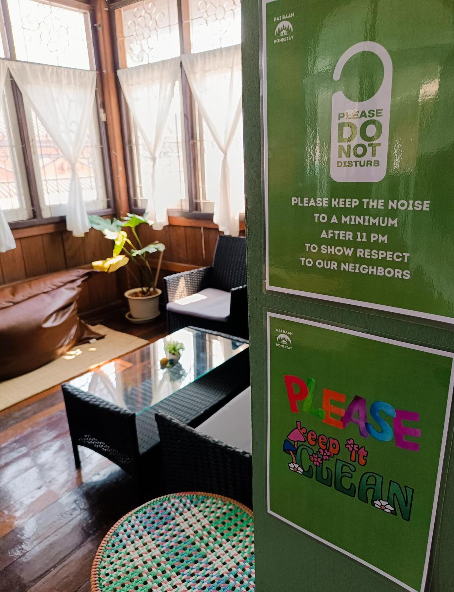 Pai Baan Homestay ปายบ้าน โฮมสเตย์ ถนนคนเดินปาย Εξωτερικό φωτογραφία